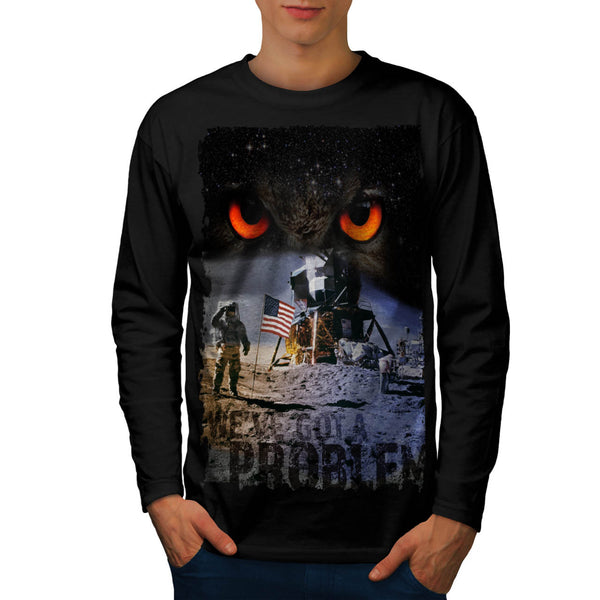 Space Problem Cosmos Mens Long Sleeve T-Shirt