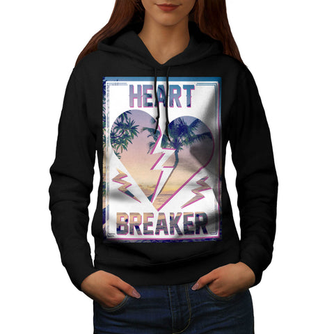 Heart Breaker Holiday Womens Hoodie