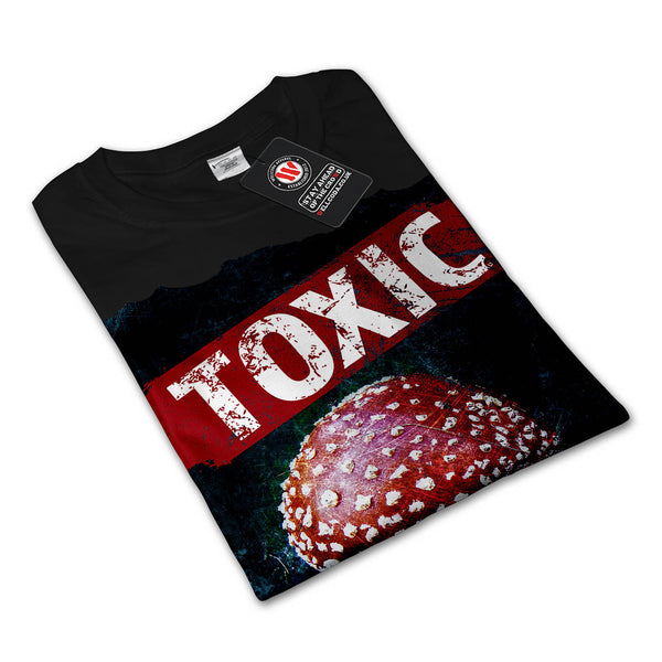 Big Toxic Mushroom Mens Long Sleeve T-Shirt