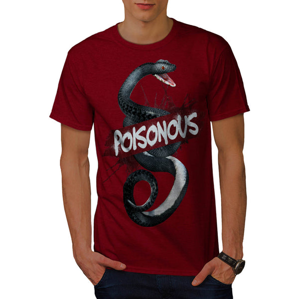 Toxic Snake Nature Mens T-Shirt