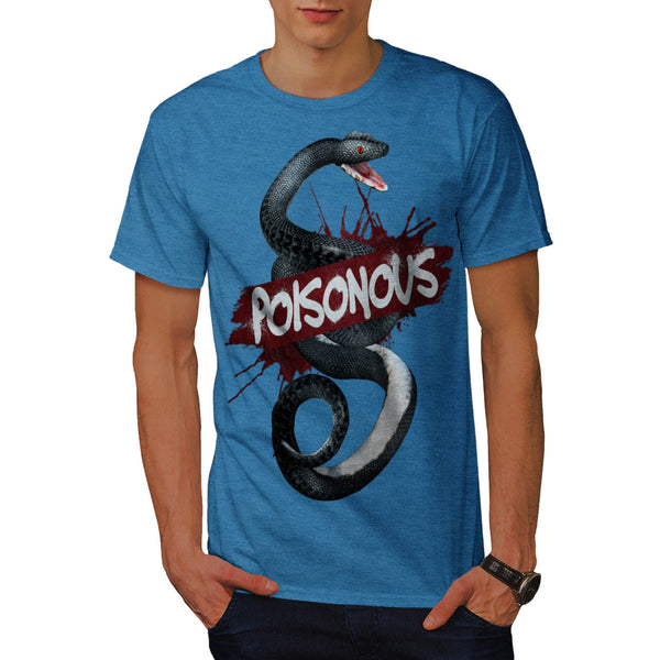 Toxic Snake Nature Mens T-Shirt