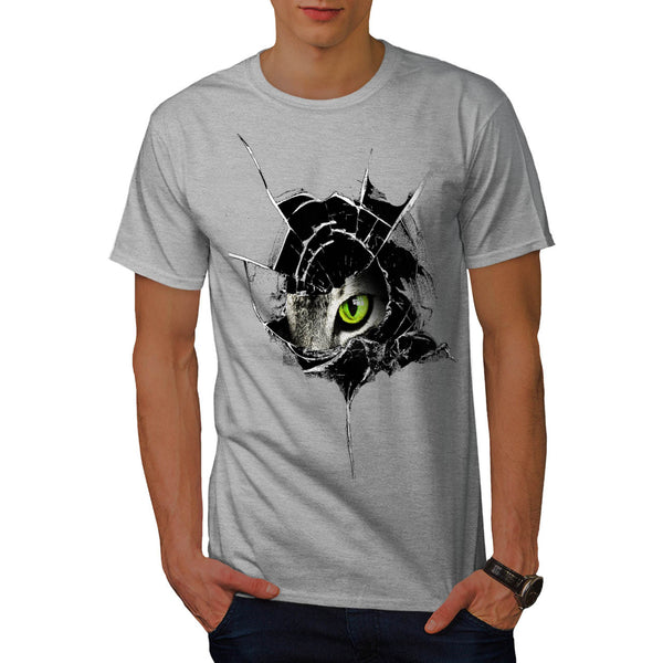 Broken Glass Stare Mens T-Shirt