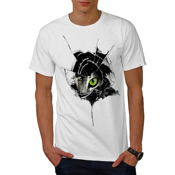 Broken Glass Stare Mens T-Shirt