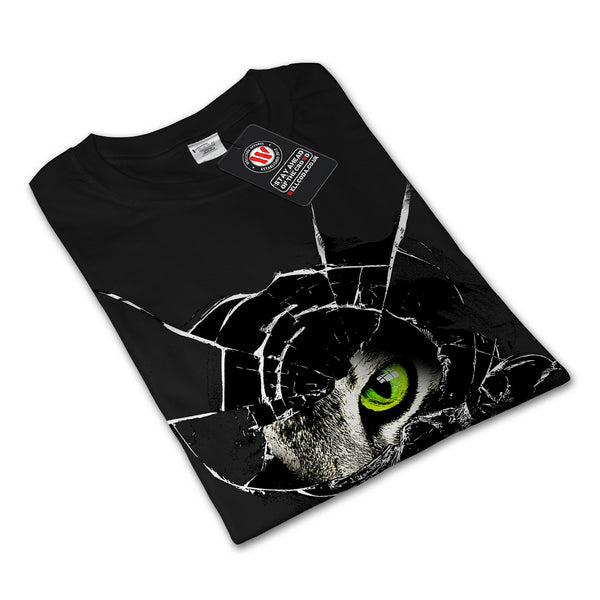 Broken Glass Stare Mens Long Sleeve T-Shirt