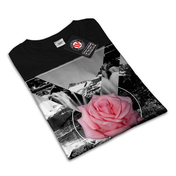 Rocky Mountain Rose Womens T-Shirt