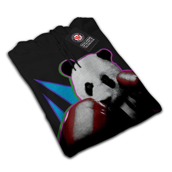 Panda Box Animal Womens Hoodie