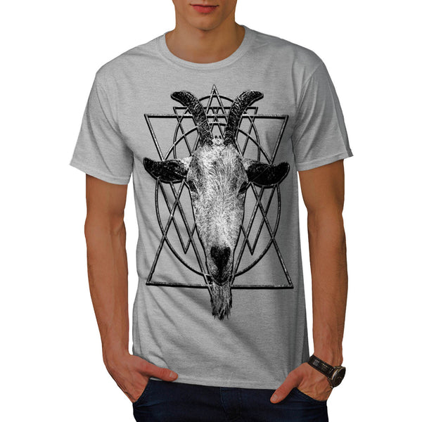 Goat Head Triangle Mens T-Shirt