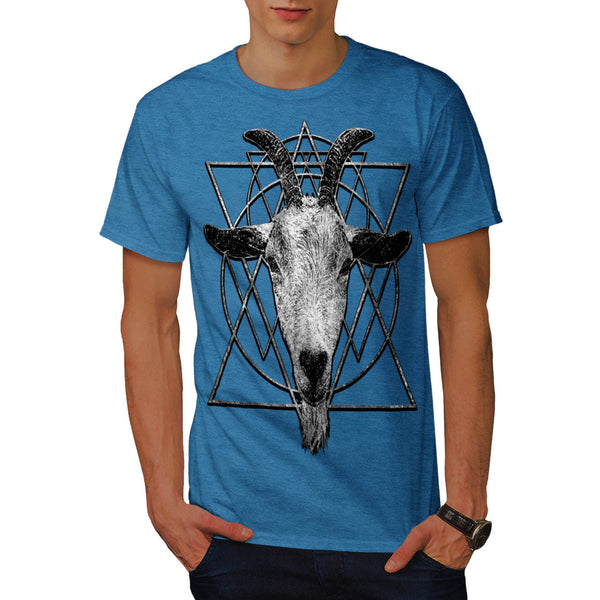 Goat Head Triangle Mens T-Shirt