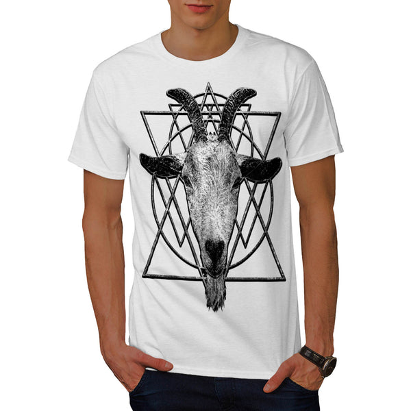 Goat Head Triangle Mens T-Shirt