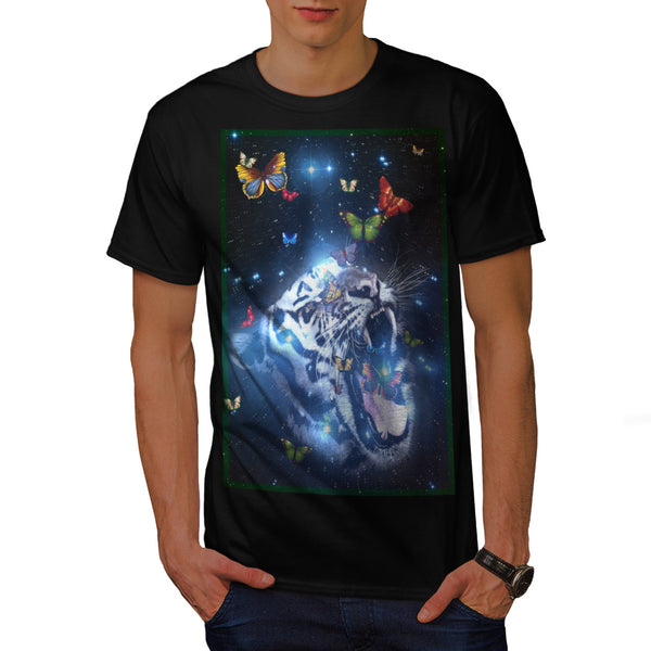 White Tiger Universe Mens T-Shirt
