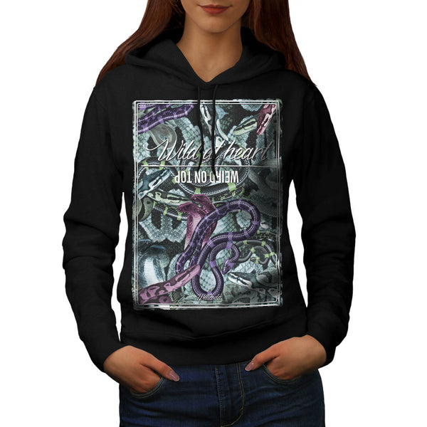 Wild At Heart Weird Womens Hoodie