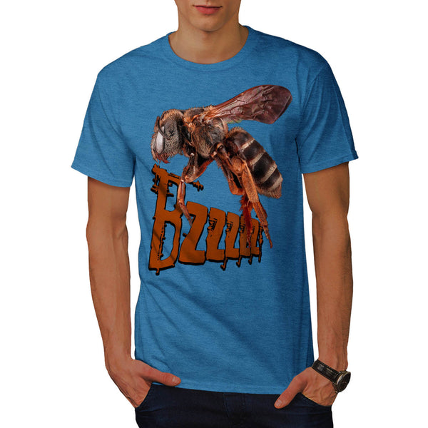 Big Bee Buzz Art Mens T-Shirt