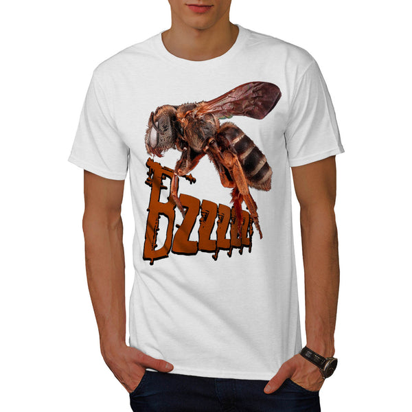 Big Bee Buzz Art Mens T-Shirt