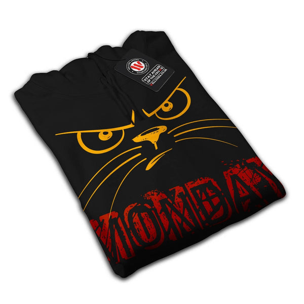 Angry Monday Cat Mens Hoodie