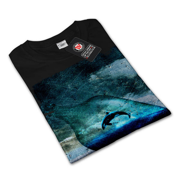 Orca Bottle Nature Womens Long Sleeve T-Shirt