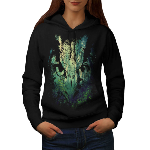 Forest Staring Art Womens Hoodie