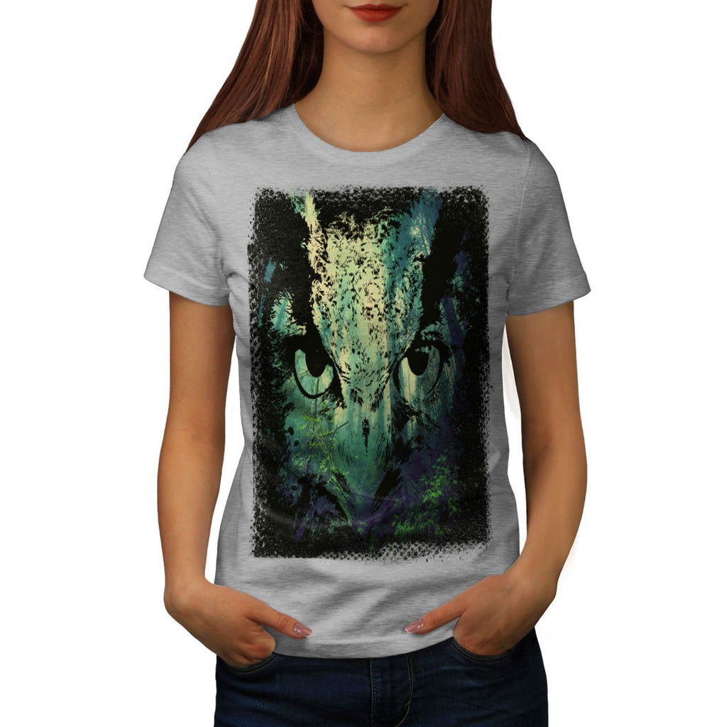 Forest Staring Art Womens T-Shirt