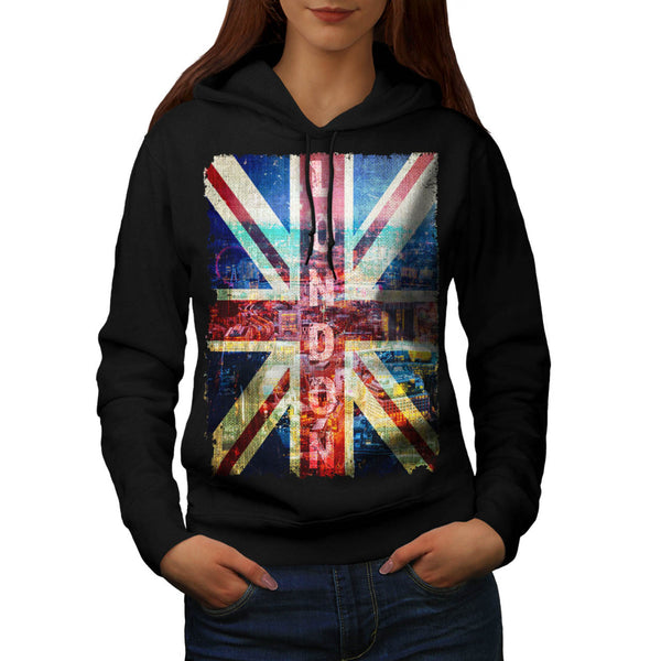 London England Art Womens Hoodie