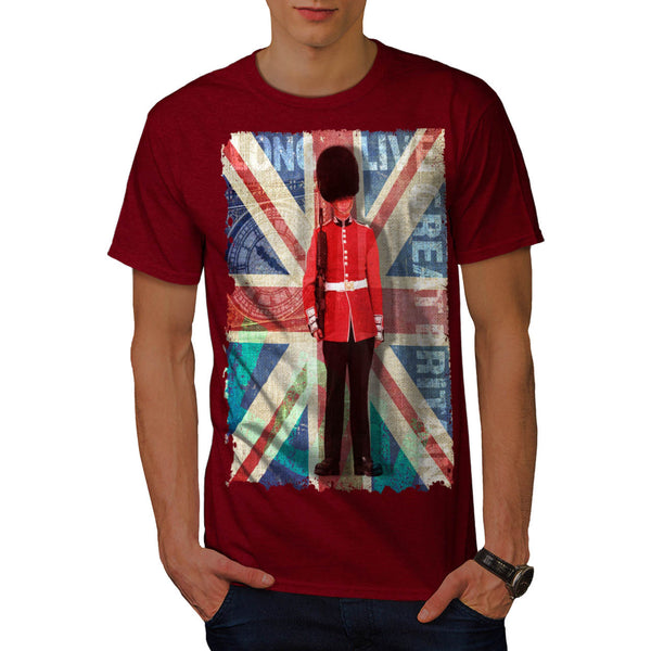 English Guard Flag Mens T-Shirt