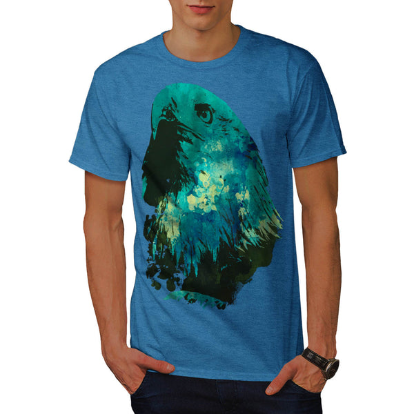 Eagle Head Eye Stare Mens T-Shirt