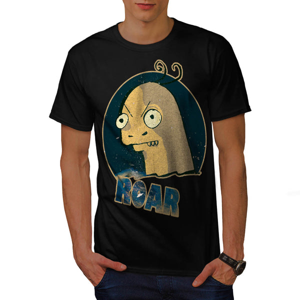 Bald Head Roaring Mens T-Shirt