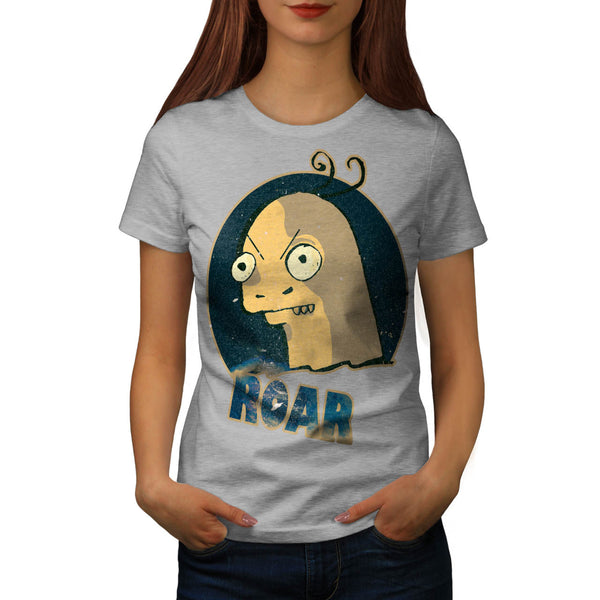Bald Head Roaring Womens T-Shirt