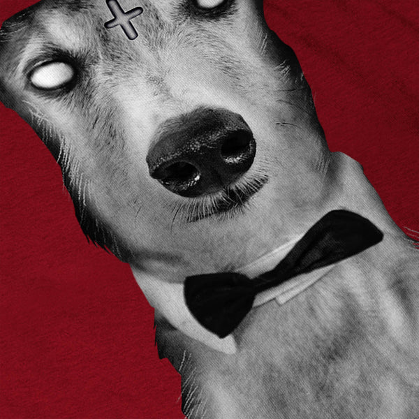 Demonic Satan Dog Womens T-Shirt