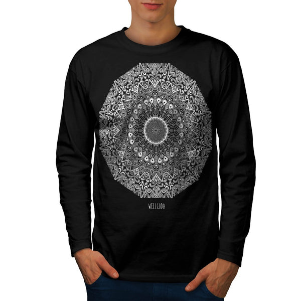 Apparel Indian Style Mens Long Sleeve T-Shirt