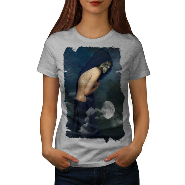 Dead Night Nun Walk Womens T-Shirt