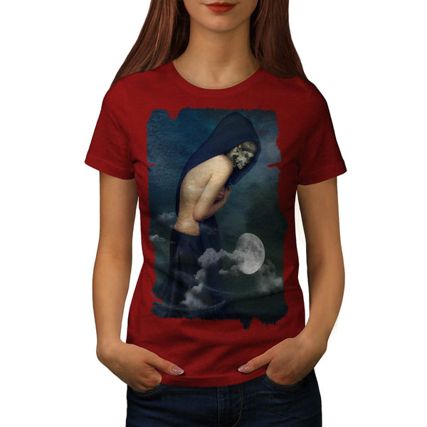 Dead Night Nun Walk Womens T-Shirt