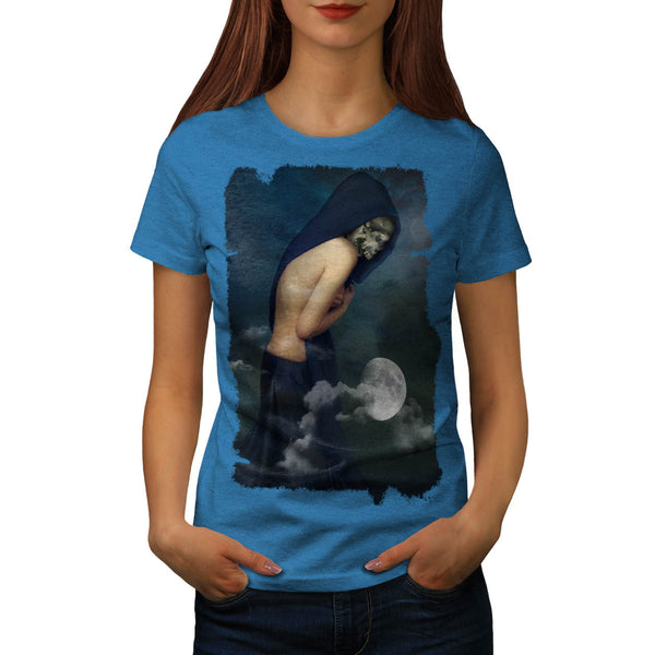 Dead Night Nun Walk Womens T-Shirt