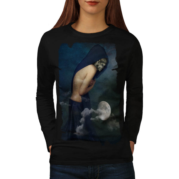 Dead Night Nun Walk Womens Long Sleeve T-Shirt