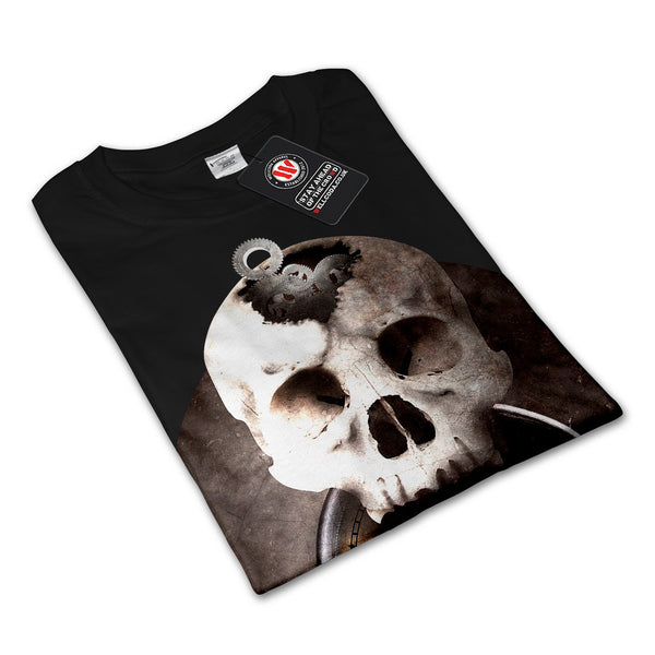Skull Head Devil Art Womens Long Sleeve T-Shirt