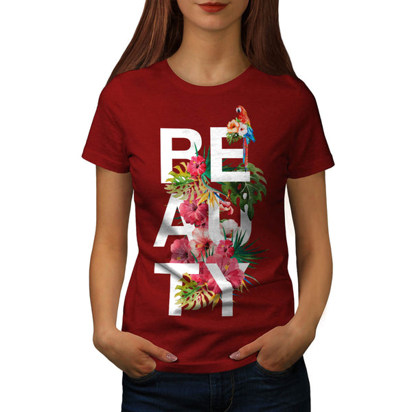 Growing Beauty Art Womens T-Shirt