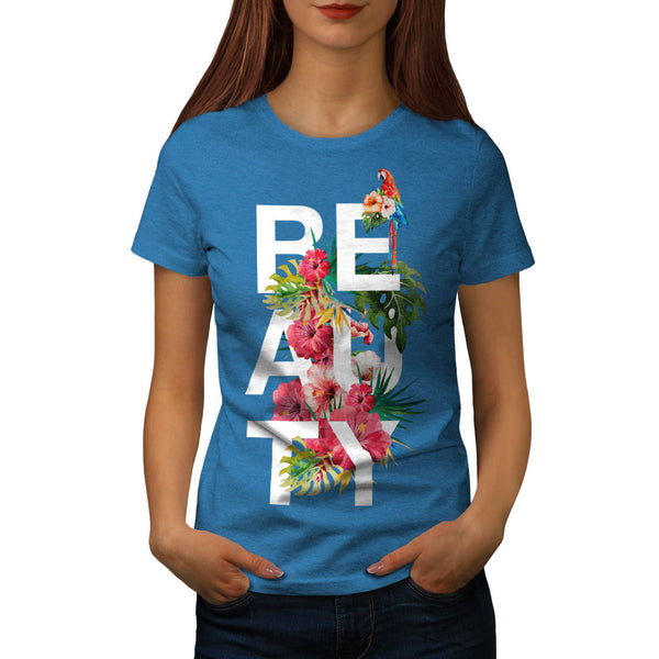 Growing Beauty Art Womens T-Shirt