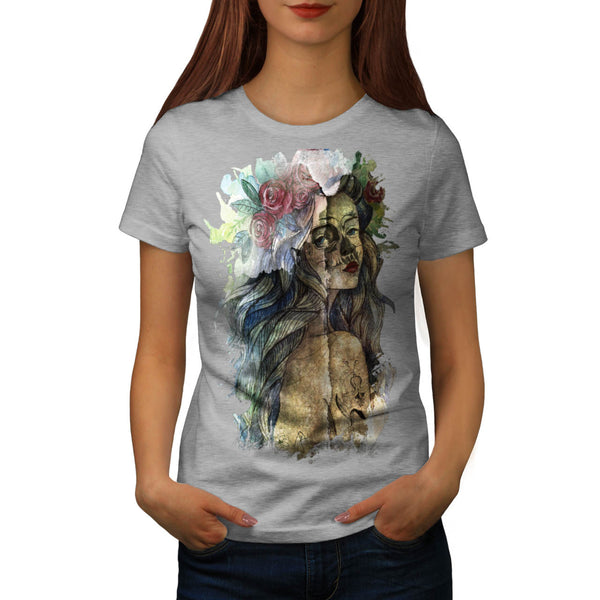 Flower Girl Blossom Womens T-Shirt