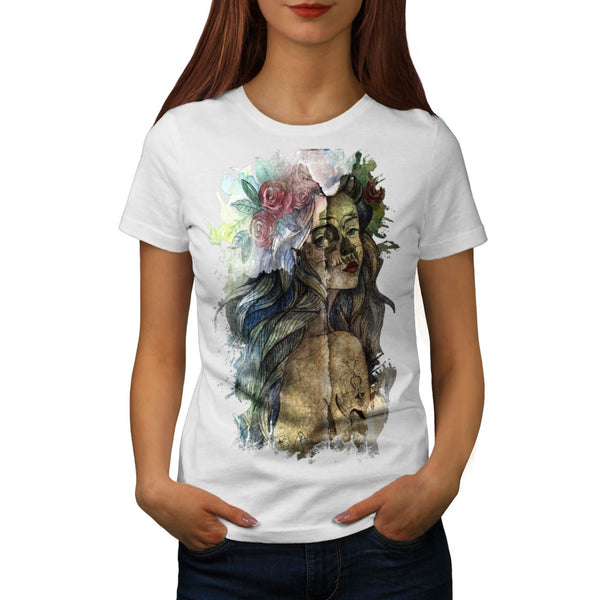 Flower Girl Blossom Womens T-Shirt