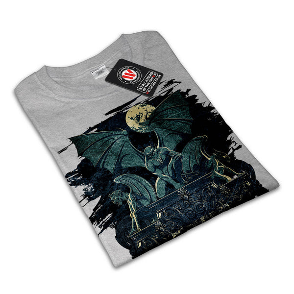 Devil Bat Monster Mens T-Shirt