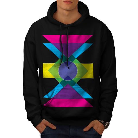 Summer Vibe Print Fun Mens Hoodie