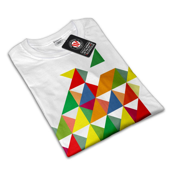 Amazing Triangle Print Mens T-Shirt