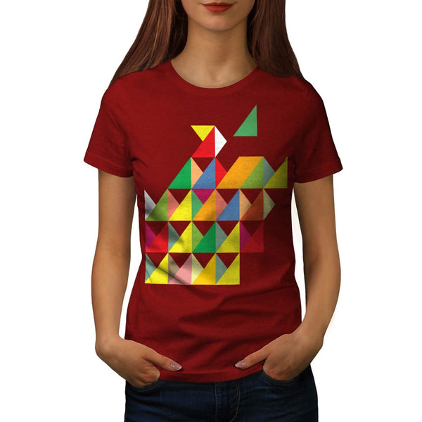 Amazing Triangle Print Womens T-Shirt