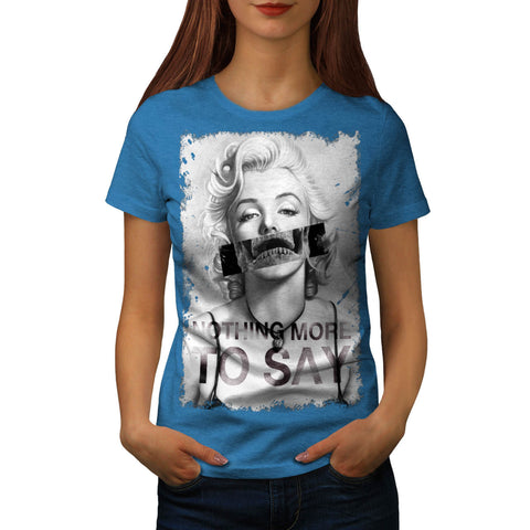 Merilyn Skull Head Womens T-Shirt