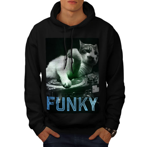 Disco Party Animal Mens Hoodie