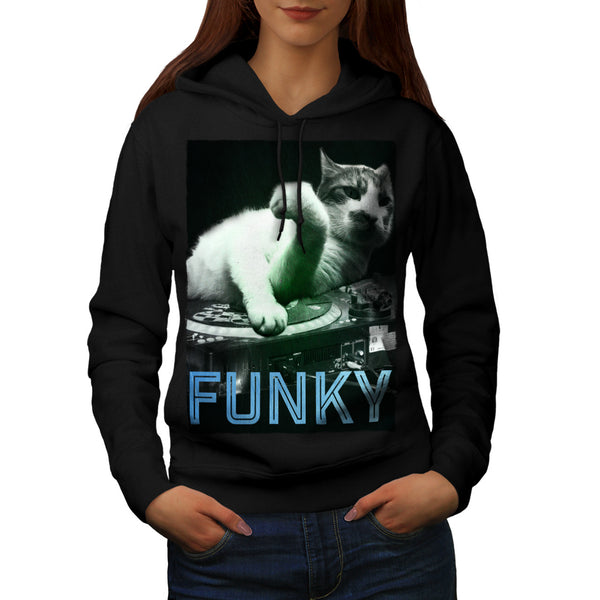 Disco Party Animal Womens Hoodie