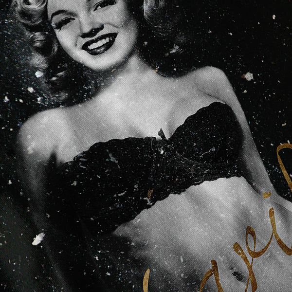 Marilyn Monroe Smile Mens Long Sleeve T-Shirt
