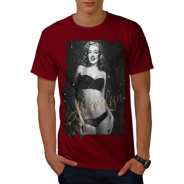 Marilyn Monroe Smile Mens T-Shirt