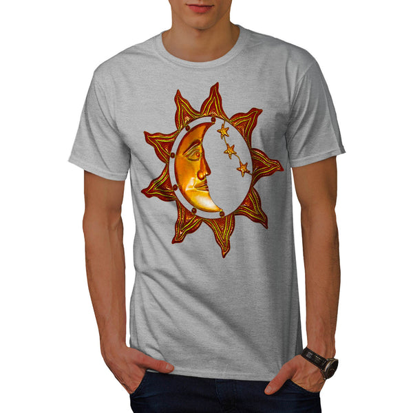 Moon Sun Atmosphere Mens T-Shirt