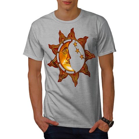 Moon Sun Atmosphere Mens T-Shirt