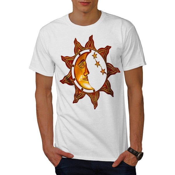 Moon Sun Atmosphere Mens T-Shirt