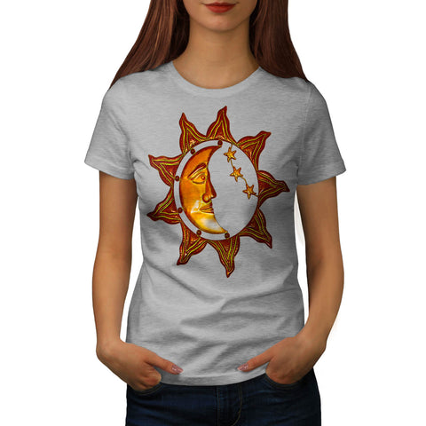 Moon Sun Atmosphere Womens T-Shirt
